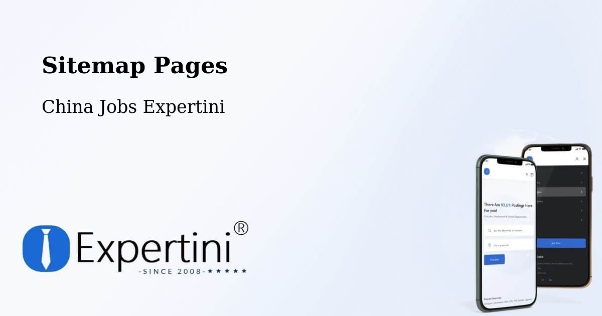 Sitemap Pages - Chaoyang - China Jobs Expertini
